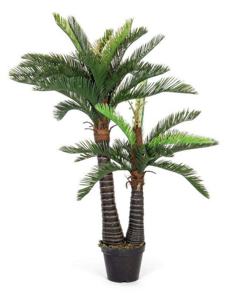 PLANTE PALMIER AVEC-POT 36FEUILLES 2TRON