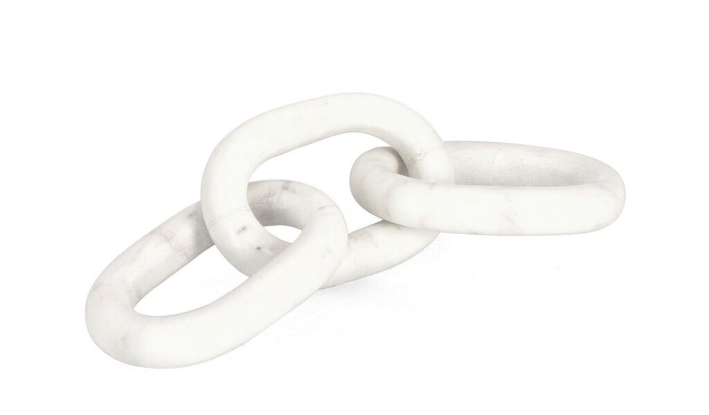 DECORAZIONE KANDY CATENA 3A MARMO BIANCO