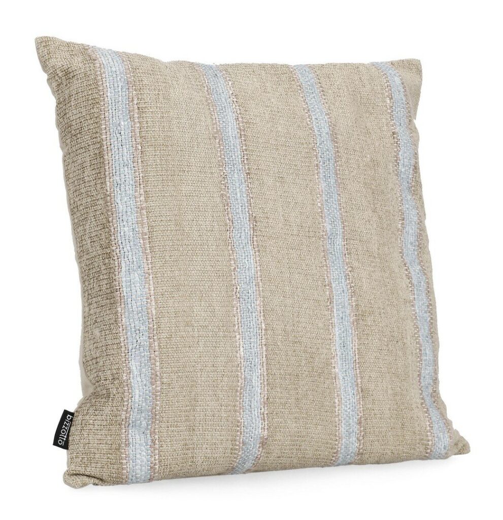 JAWLA NATURAL BLUE CUSHION 50X50
