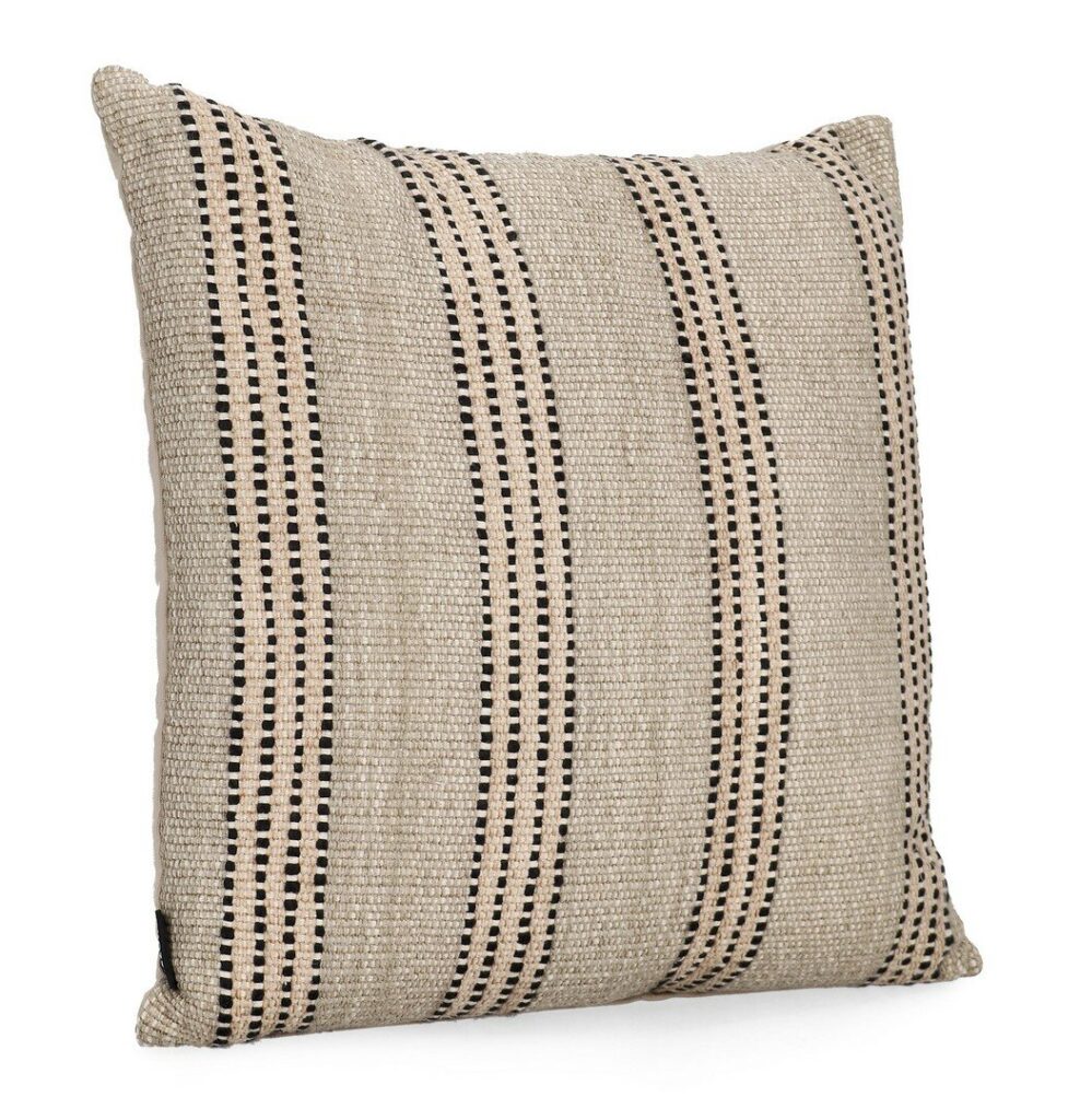 DANTRA BLACK NATURAL CUSHION 50X50