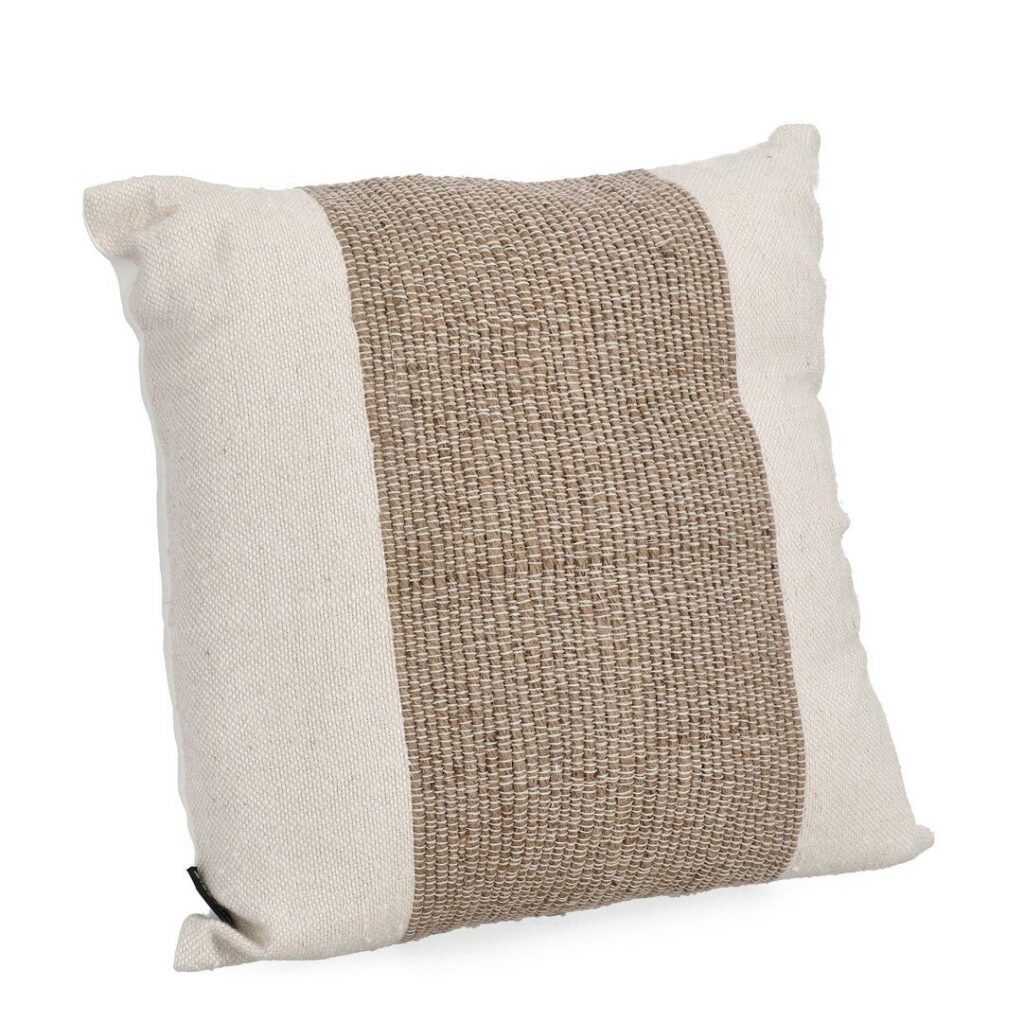CUSCINO MANPUR CREMA NATURALE 45X45
