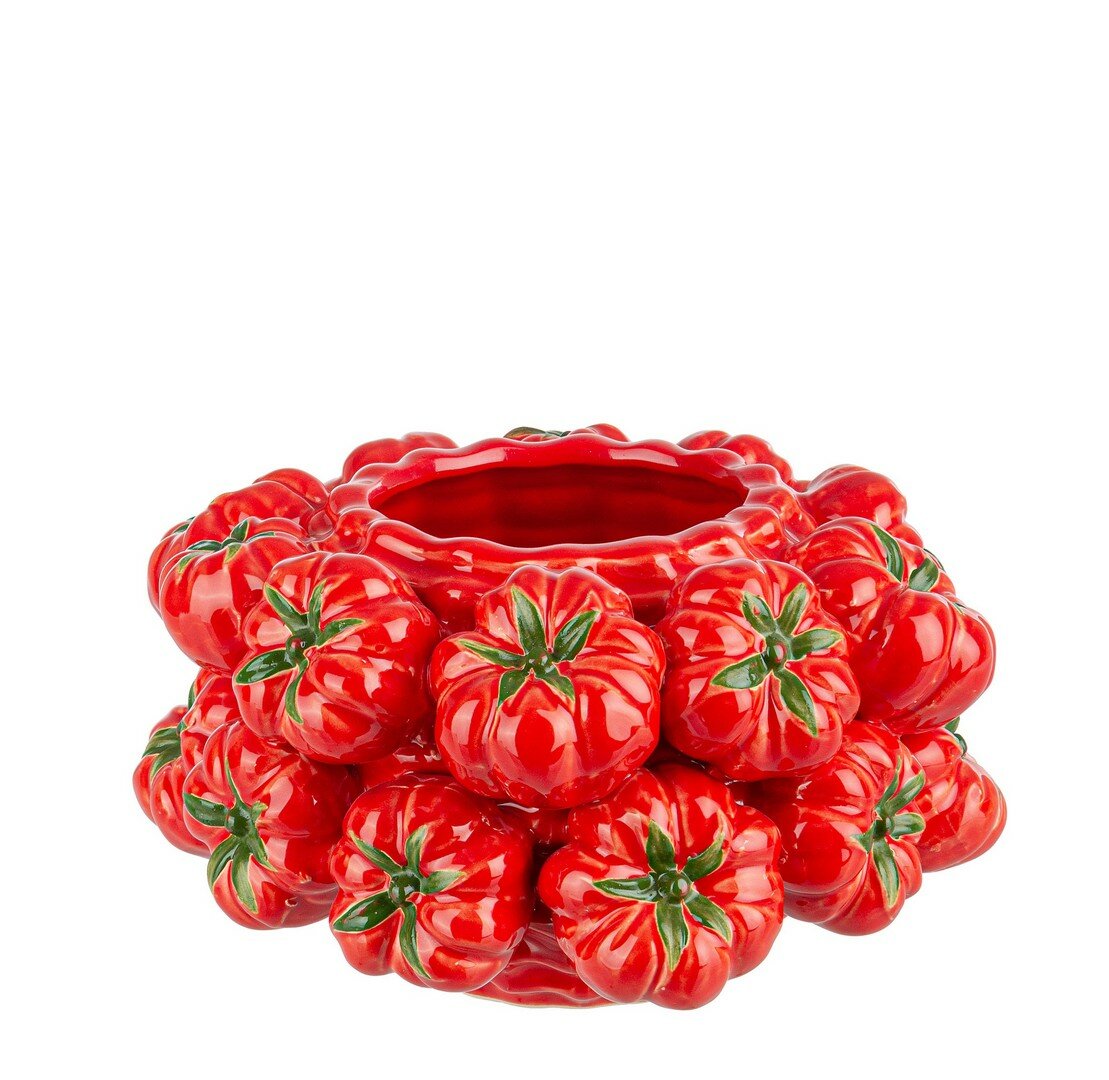 VASO GAZPACHO ROSSO TONDO D26