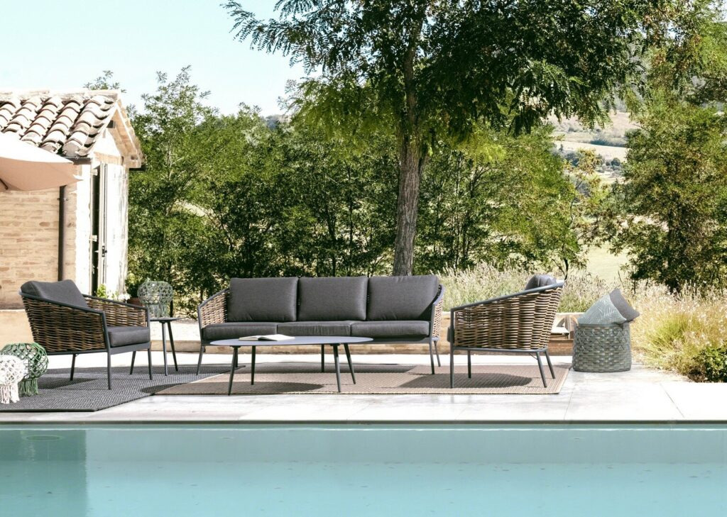 MARIBELA CHARCOAL YK13 SOFA SET3 W-CUSH