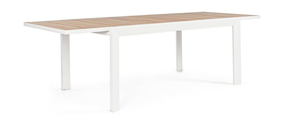 BELMAR WHITE YK11 EXT.TABLE 160-240X100