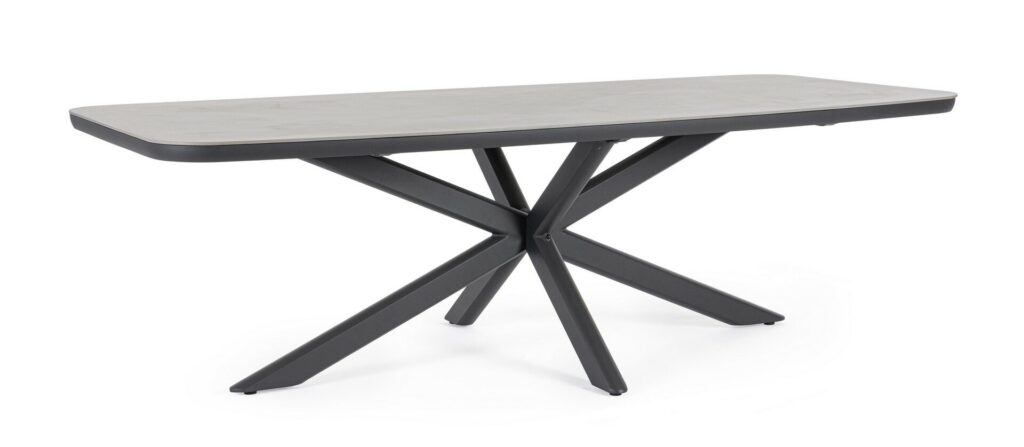 ISACCO CHARCOAL TABLE 240X110 JX55