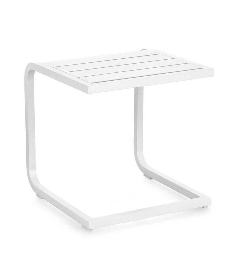 MESA AUX TAYLOR 40X40 BLANCO