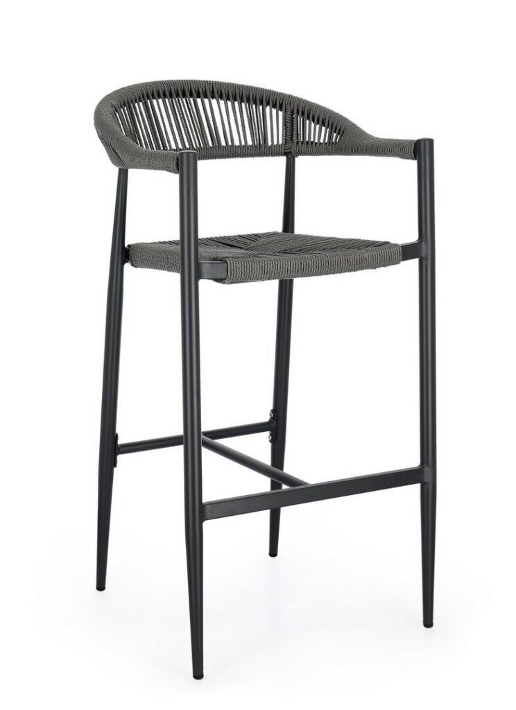 SGABELLO BAR JANDIA ANTRAC SA26/GRIGIO