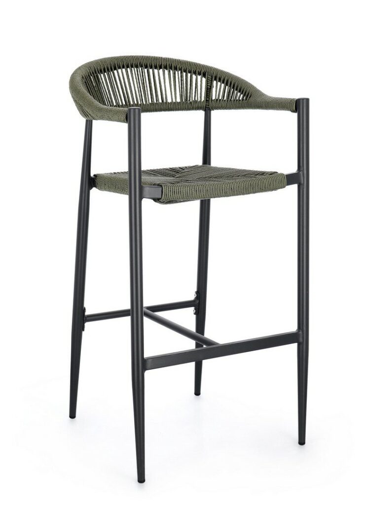 SGABELLO BAR JANDIA ANTRACITE SA26/VERDE