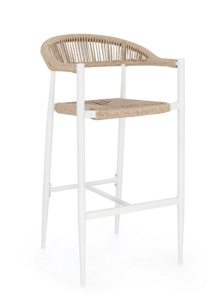 SGABELLO BAR JANDIA BIANCO SA27/BEIGE