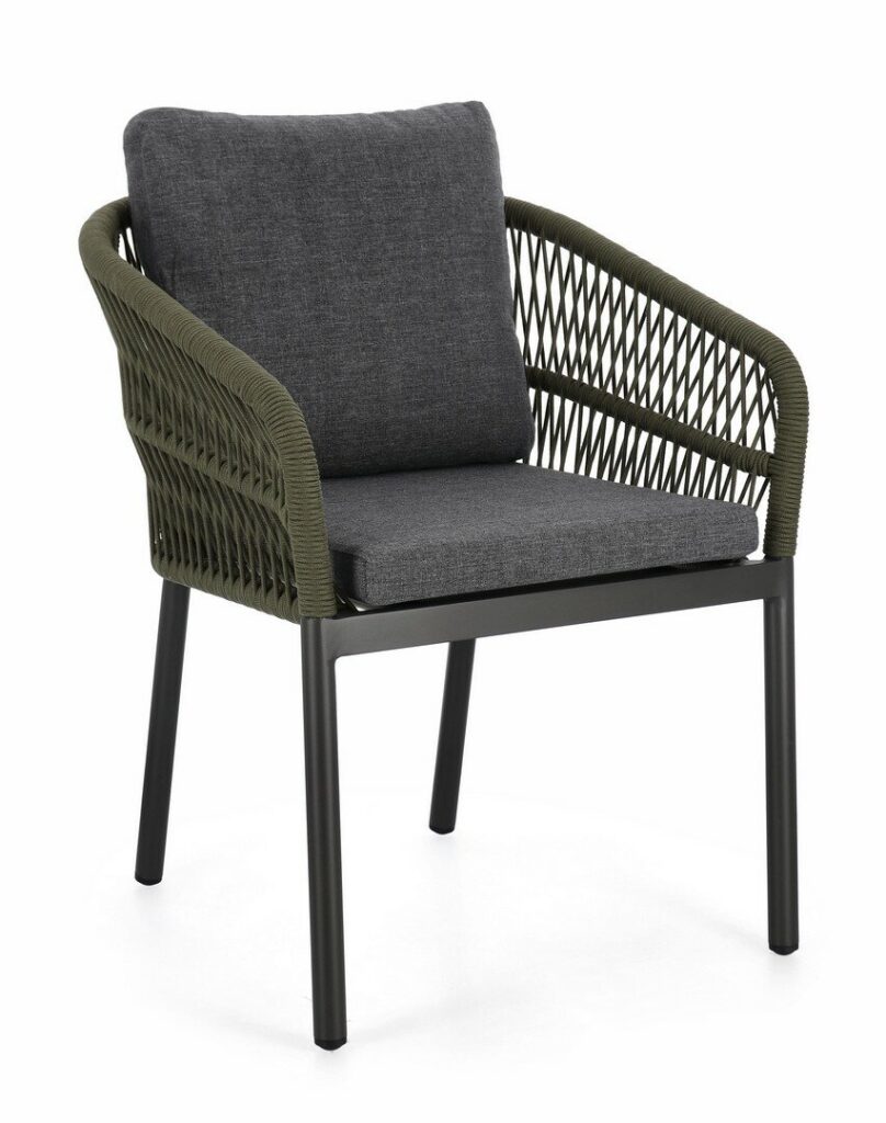 SEDIA C-BR C-C GALDANA ANTRACITE/VERDE