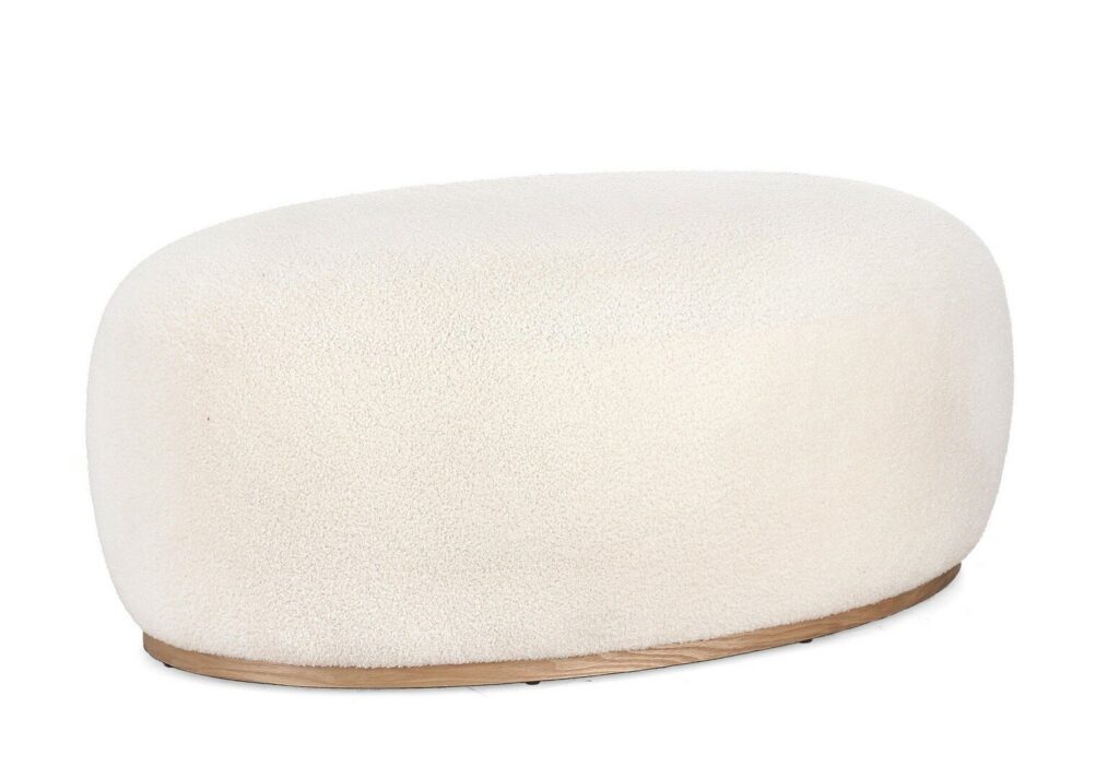POUF BLERINA BLANC