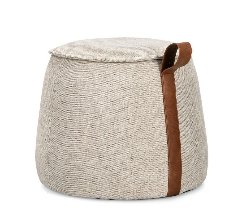 POUF ANILA GRIS CLARO