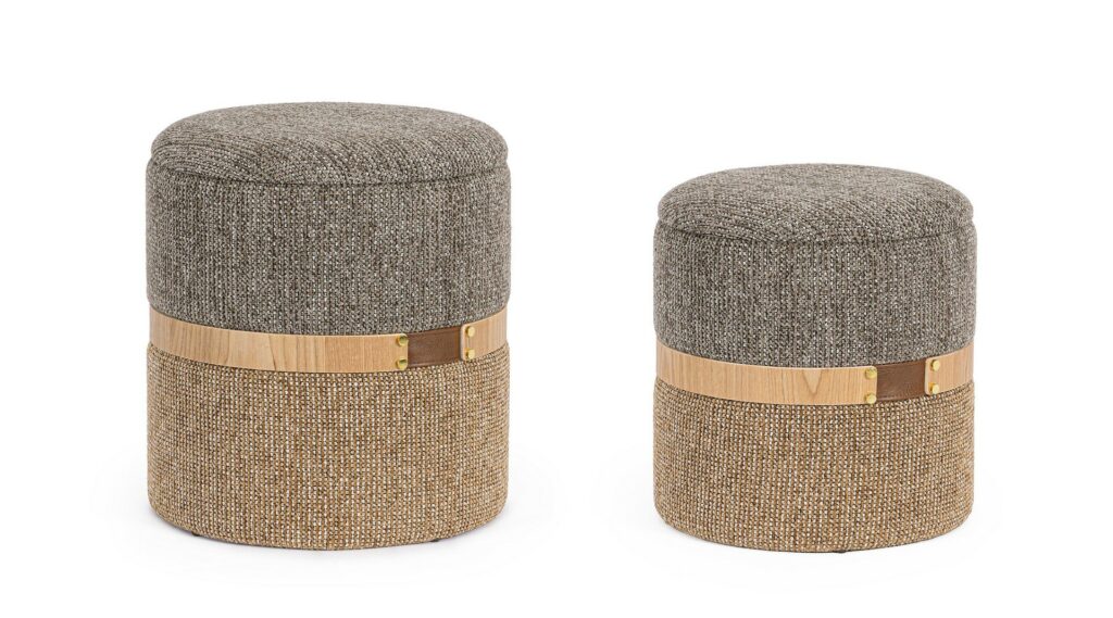 SET2 POUF CONTENITORE TALYA SAVANA