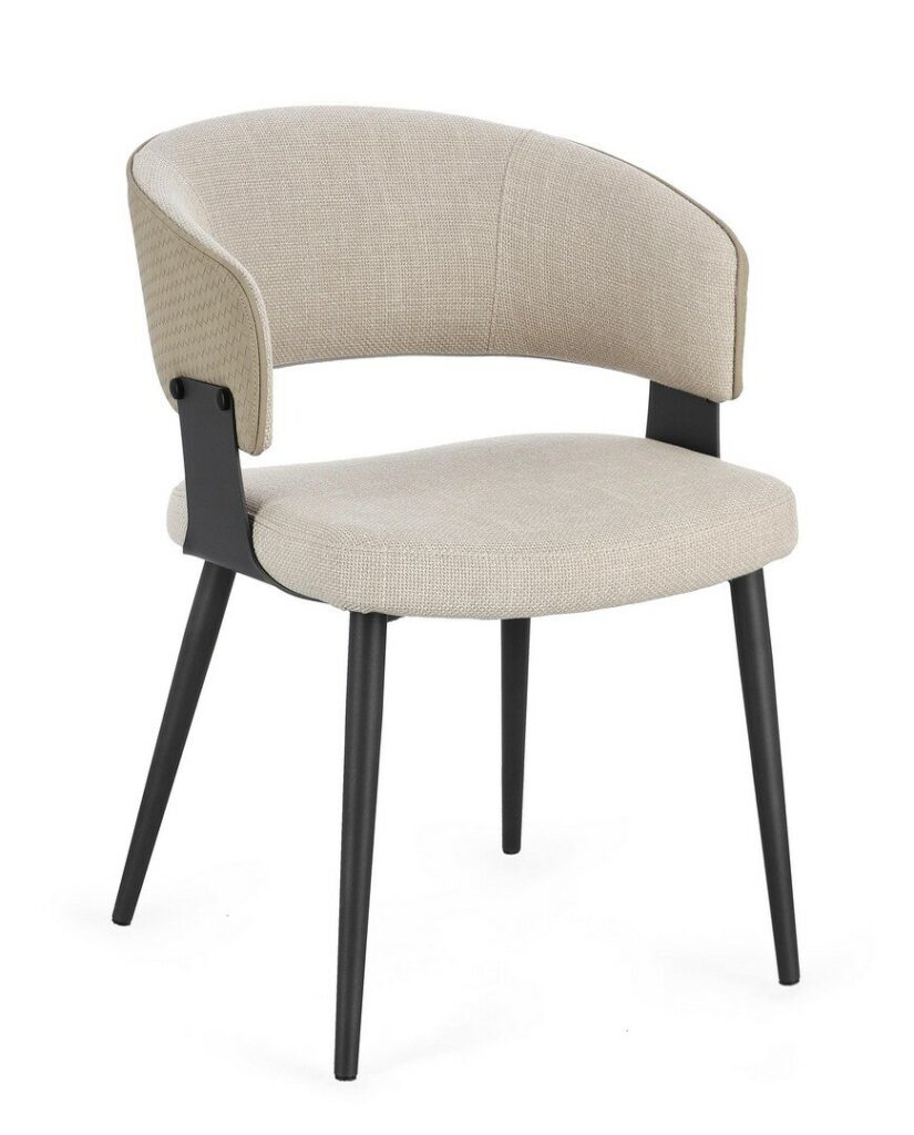 SEDIA C-BR ROMY NATURALE