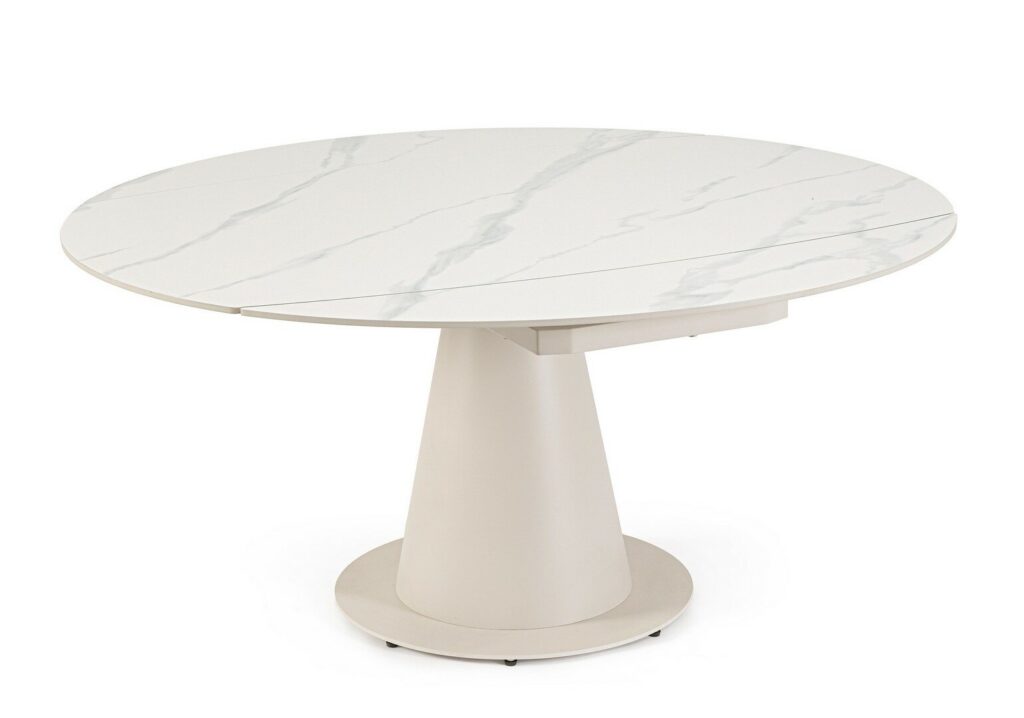 TAV. AL.JAMI 160X102/160 CREMA/STATUARIO