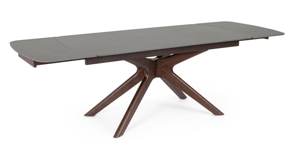 TAVOLO AL.MARITTA 170/250X90 NOCE/GRIGIO