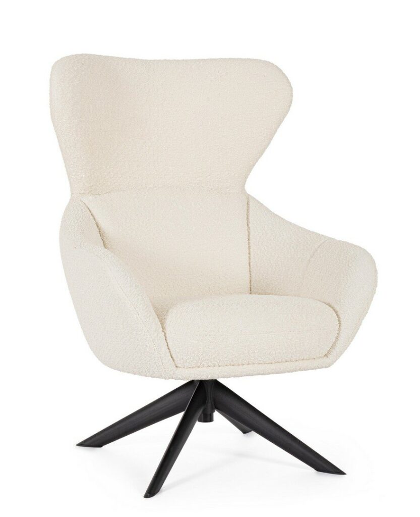 FAUTEUIL PIVOTANT HAILEY SNOW