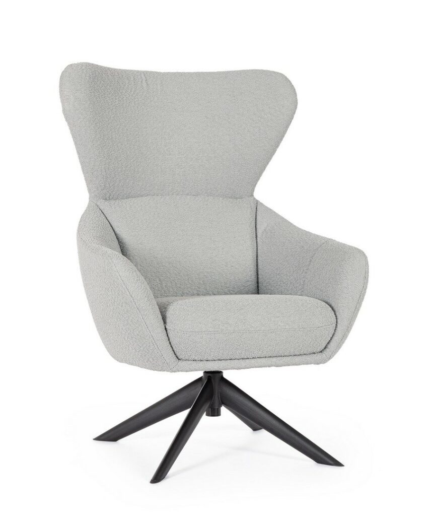FAUTEUIL PIVOTANT GRIS