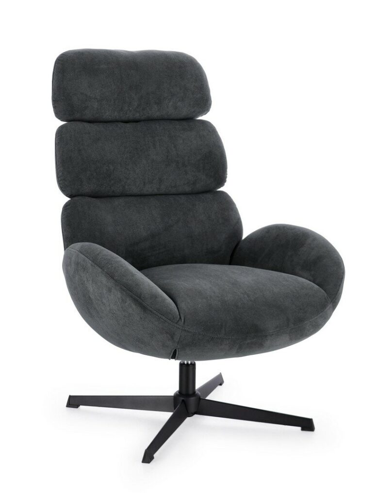 FAUTEUIL PIVOTANT VIOLANTE NOIR