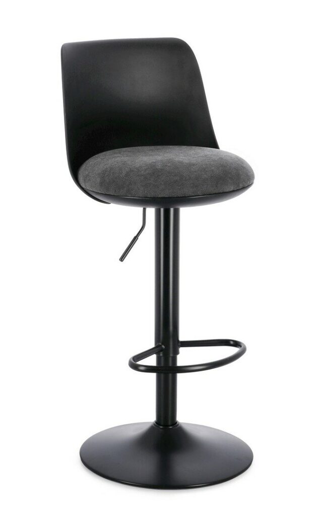 SGABELLO BAR LOWELL NERO