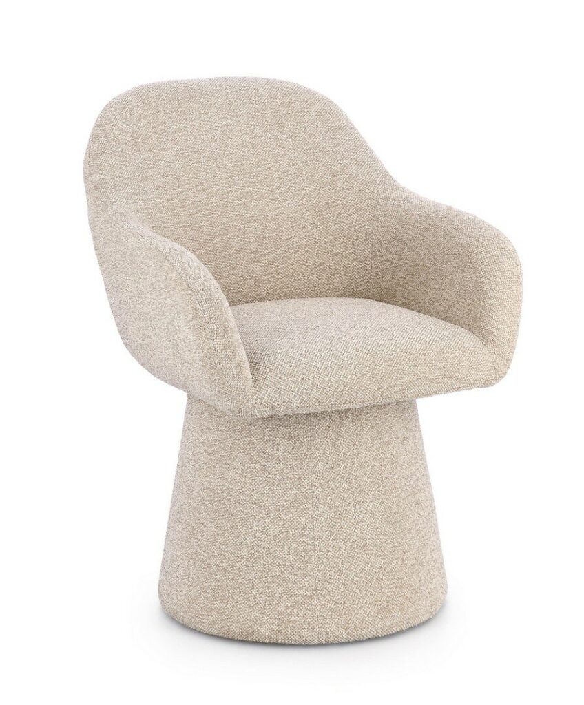 POLTRONA GIREVOLE ANTARA BEIGE