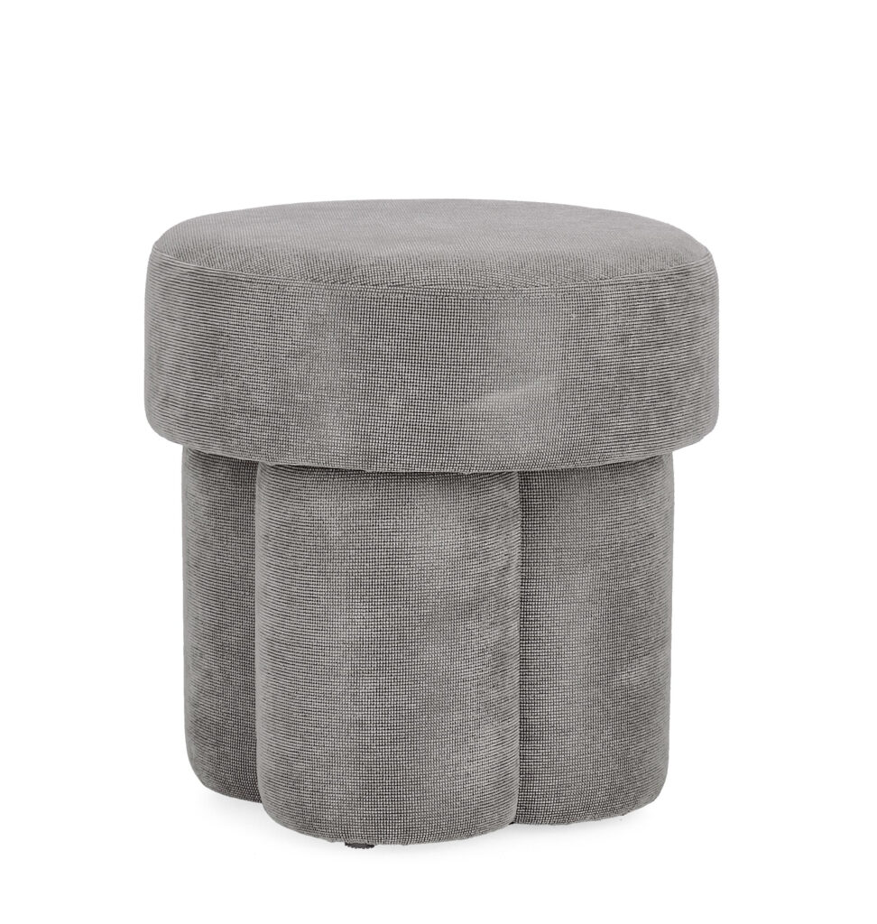 SGABELLO GLENDA GRIGIO