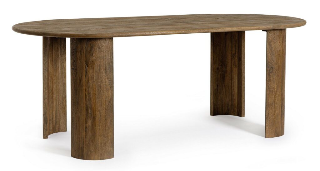 TAVOLO ORLANDO OV BROWN 210X100