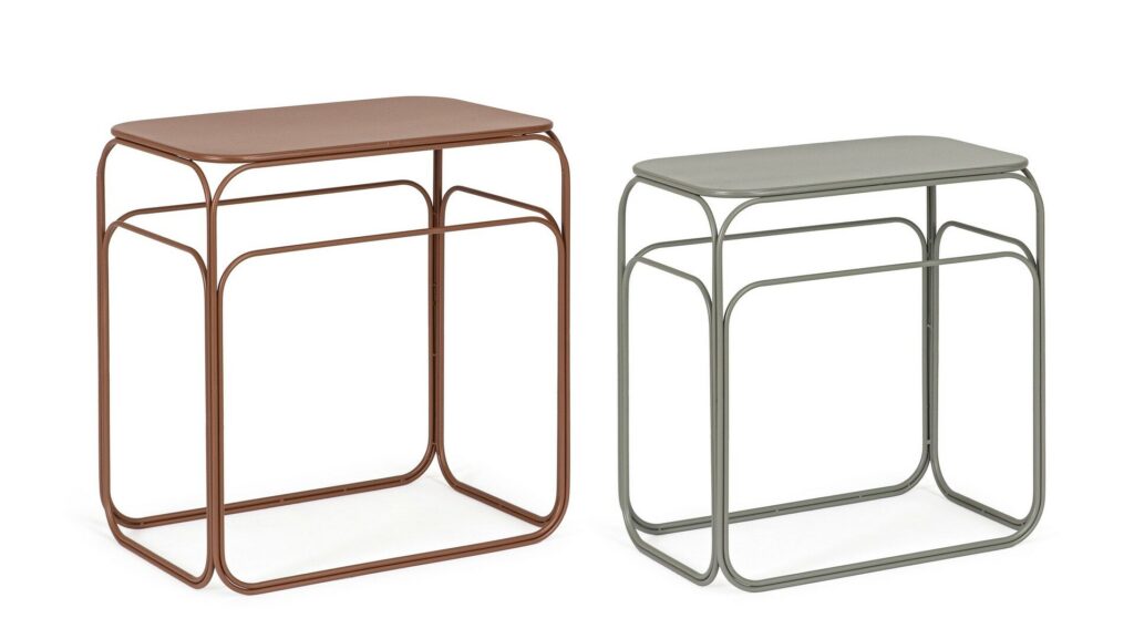 SET2 TAVOLINO CLARITY RETT