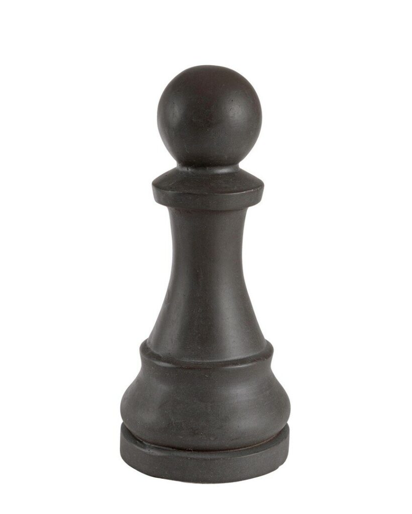 DECORAZIONE CHESS PEDONE ANTRACITE