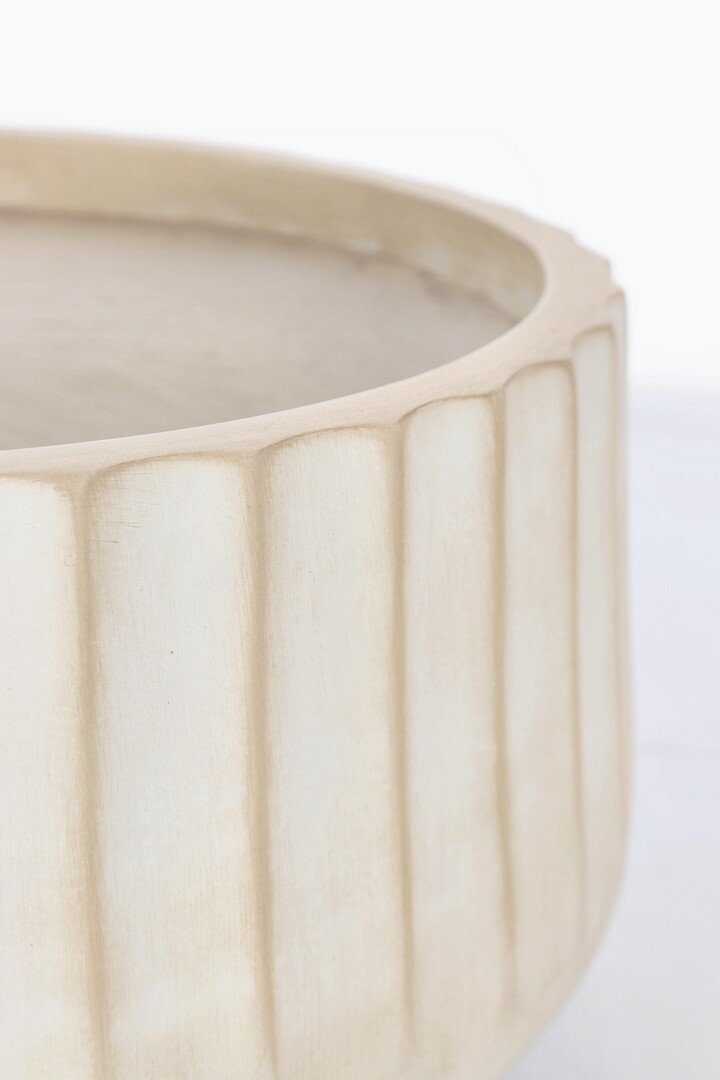 SET3 P.VASO GROOVY TONDO BEIGE