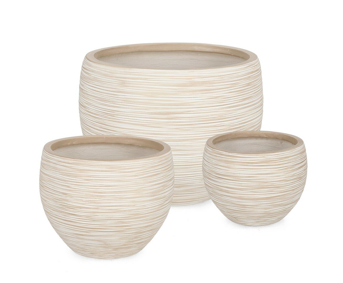 SET3 P.VASO SCRATCHY TO TERRACOTTA SBIAN