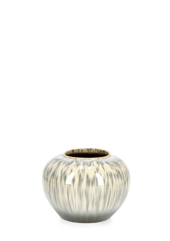 P.VASO COIRA TONDO BEIGE MELANGE D25