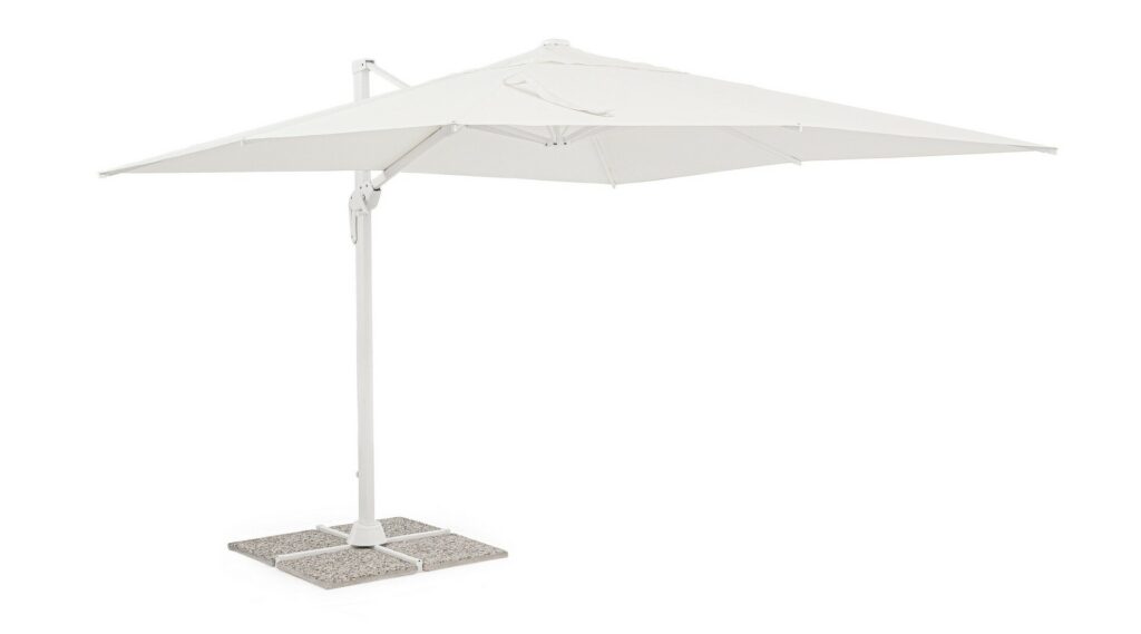 OMBRELLONE BRACCIO VEGA 3X3 BIANCO