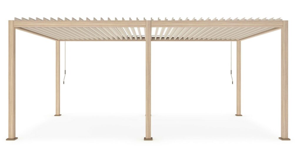 PERGOLA OCEAN 3.6X6 NATURAL-SETA