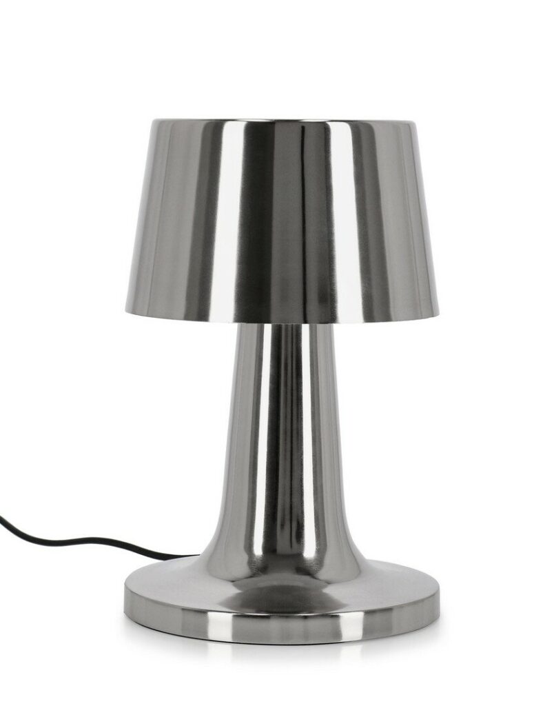 LAMPADA TAV. TURNER ARGENTO H34