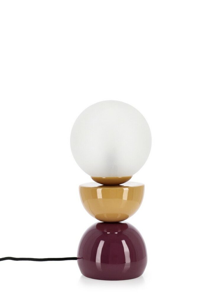 LAMPADA TAV. MALTON SENAPE ROSSO H33