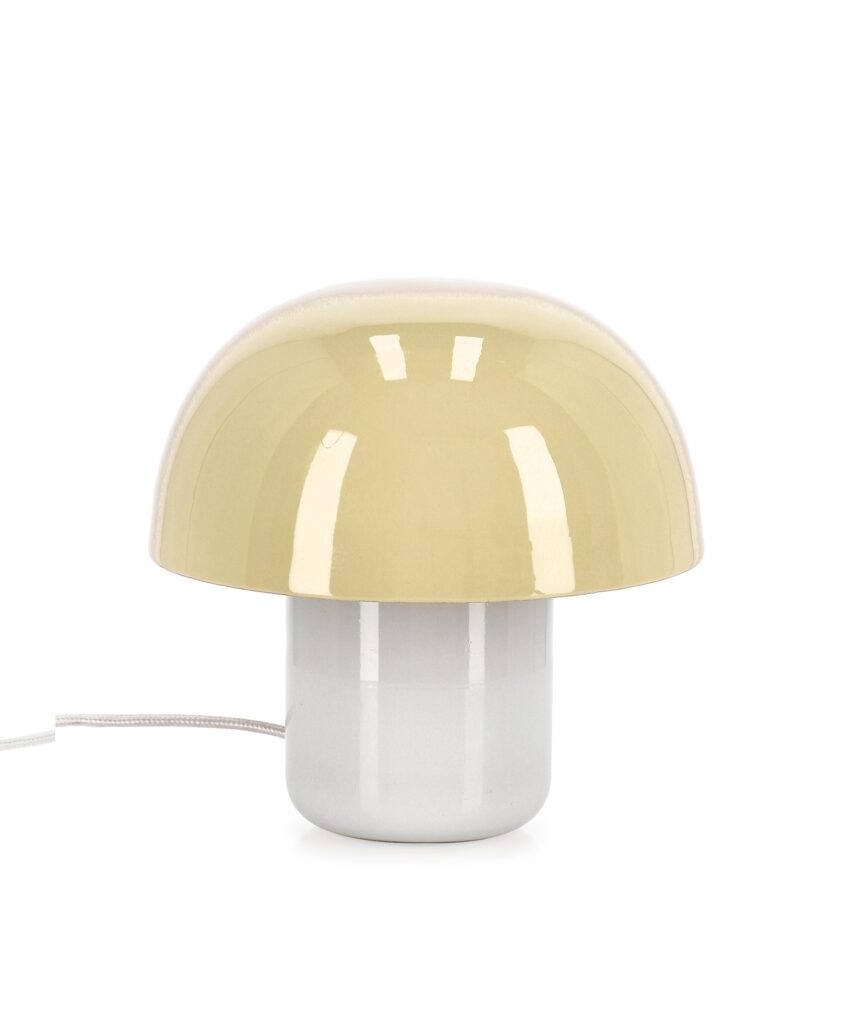 LAMPADA TAV. BRIDGES GIALLO CREMA H20