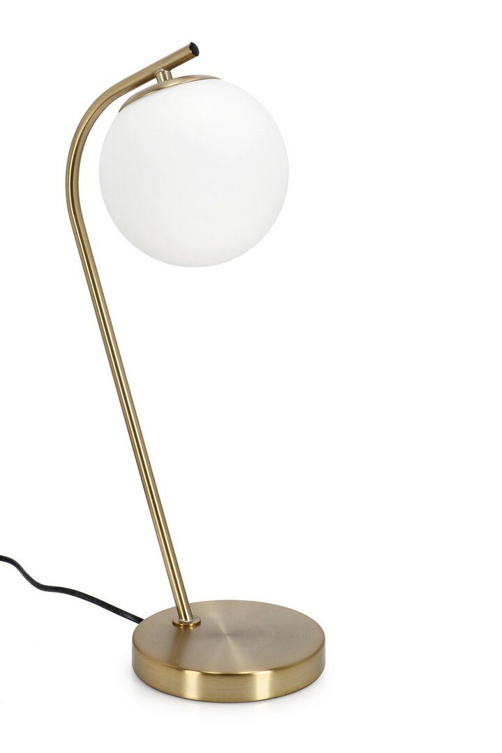 LAMPADA TAV. DELPHINE DORATO H51