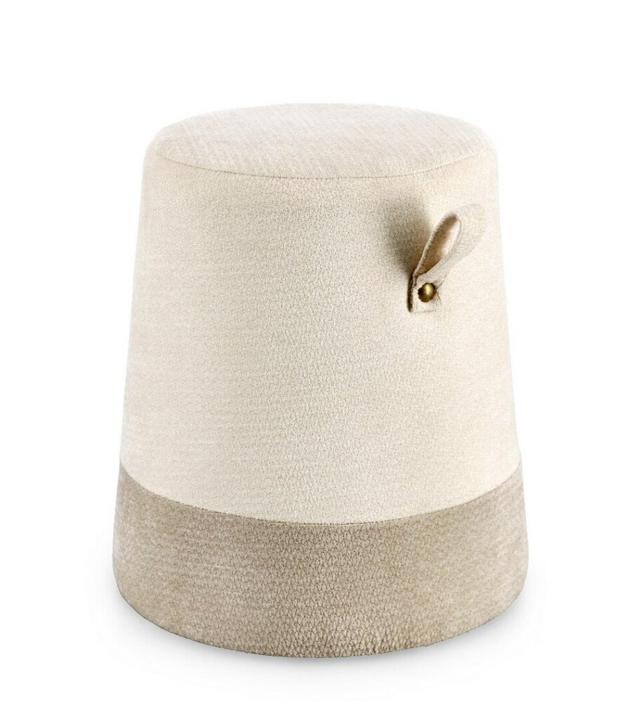 POUF DEVA NAT-GRIGIO SCURO