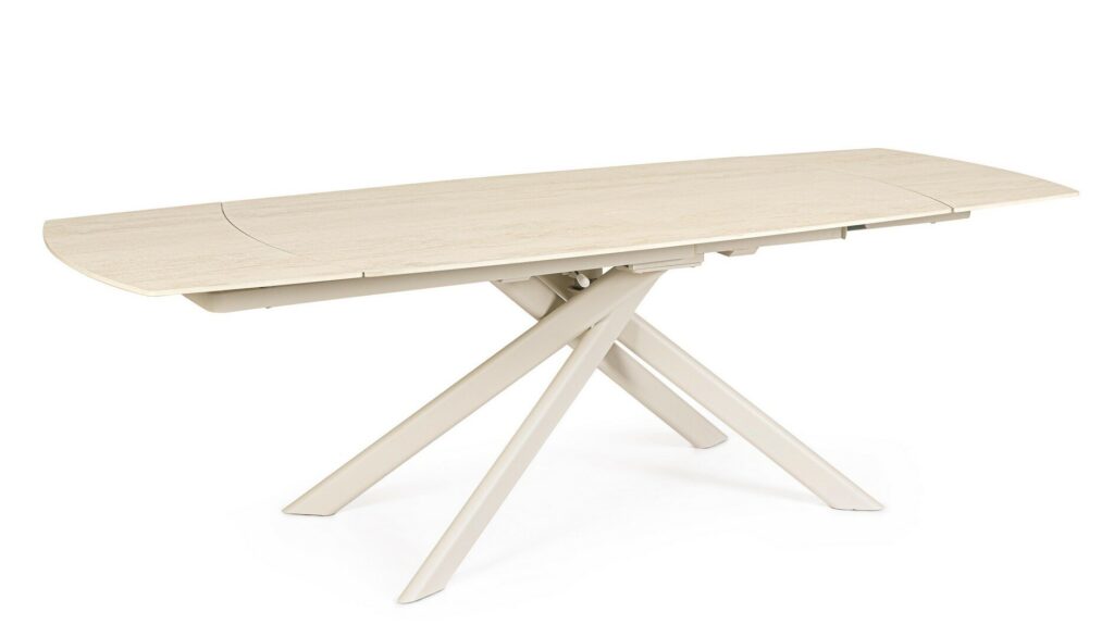 JOAKIM IVORY EXT TABLE 160-240X90