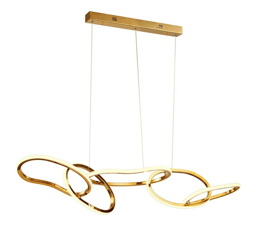 ALKEN GOLD PENDANT LAMP 120X28